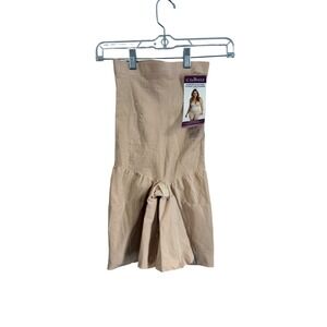 Curveez Comfort Evolution Hi-Waist Thigh Slimmer Nude Shapewear 2XL 6057